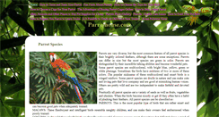 Desktop Screenshot of parrothouse.com